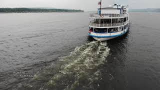 Теплоход "Родная Русь"/ Река Волга / Самара / Volga river / Russia