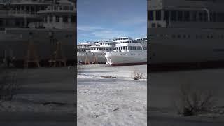 Пассажирские теплоходы Инфофлот готовятся к навигации 2020.Самара.