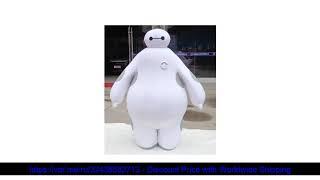 ☀️ BING RUI CO 100% реальные изображения костюм большой герой 6 костюм талисмана Baymax мультфильм