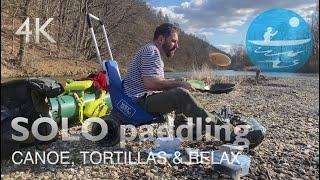 Okresní plavba po řece Opavě ⚫ Kotvice plovoucí ⚫ Jednoduchá tortilla ⚫ Vozík na loď