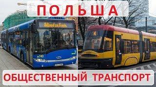 Польша. Общественный транспорт - автобусы и трамваи. Мой опыт использования.