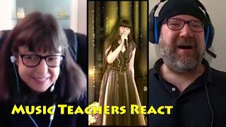 Music Teachers React to Diana Ankudinova Take On Me Live Reaction Collab & Review Диана Анкудинова