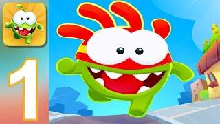 Om Nom Run #1 Новые Приключения АМНЯМА - Прохождение и геймплей  (мобильная игра) Ам Ням Погоня