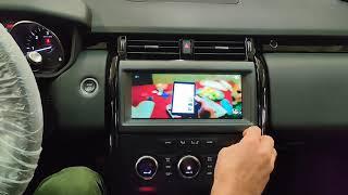 Яндекс Навигатор с голосовым управлением на штатном мониторе LAND ROVER DISCOVERY 5