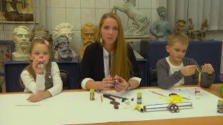 Путешествие в мир прекрасного. Скульптурная мастерская. Мастер-класс  3/3.