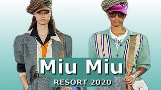 Miu Miu модный круиз 2020 / Мода в Париже -День на гонке-