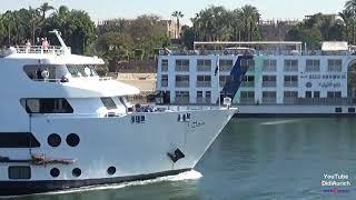Nilkreuzfahrt nach Luxor Ägypten Egypt Nile cruise to Luxor مصر رحلة نيلية إلى الأقصر Nil croisière