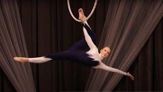 Студия воздушной гимнастики "Жар-птица" - Жукова Екатерина, 13 лет
