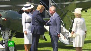 Трамп встретился с британской королевской семьей