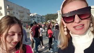 Vlog# Карнавал в Nazare. От чего не могут отказаться португальцы. Приготовление трески (bacalhau).