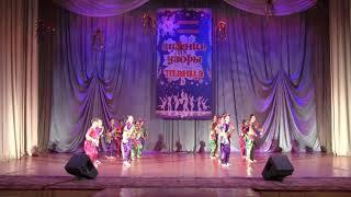 Конкурс"ЗИМНИЕ УЗОРЫ ТАНЦА" 2019г. Танцев. кол." ALLEGRO" рук.Шарангович Е.В.- "Краски Индии"2 место