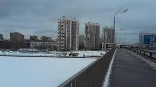 Кожуховский мост. 3 января 2021.