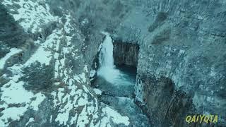Водопад Текес / Tekes sarqyramasy/ Удивительные места Казахстана