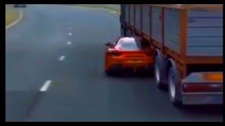 Car destruction car crash Look at the most amazing things in the world смешные видео