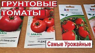 ОБЗОР Томатов Для Открытого Грунта.  Лучшие гибриды томатов. Семена Партнёр и Sakata.