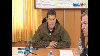 Дмитрий Артюхов обозначил дорожникам крайний срок строительства трассы Салехард – Надым