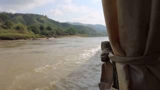 River Mekong cruise on a boat.
