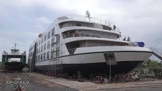 Создание лайнера Emerald Harmony круизной компании  Emerald Waterways от Антарес Тур