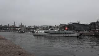Christmas day Cruiser in Moscow River