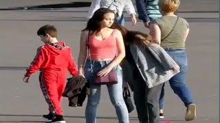 PRANK САМАЯ КРАСИВАЯ МЕСТА У ДЕВУШКи