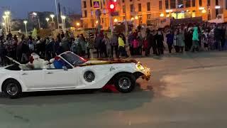 Парад Дедов Морозов Рязань 2019