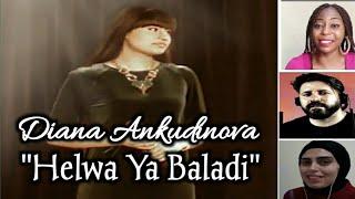 Diana Ankudinova ( HELWA YA BALADI) Reaction Compilation