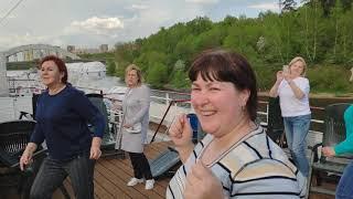 Москва вздрогнула: Теплоход "Александр Пушкин" пришёл, весело и шумно! (онлайн-репортаж)