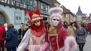 Carnaval vénitien à Rosheim. Alsace // Франция // Венецианский карнавал в Эльзасском Rosheim