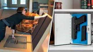 Удивительные Идеи Потайных Мест и Секретная Мебель