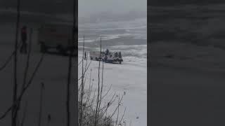 Это так работает переправа в г. Киренске  Иркутской области