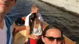 Водные прогулки на катере по рекам и каналам Петербурга