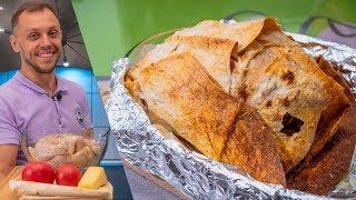 Запеченная Курица в духовке в лаваше - рецепт на кавказский манер!