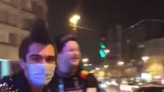 Быдло докопался до панков В Питере   и выстрельнул в лицо