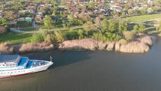 Теплоход А. Суворов в Старочеркасской. Круиз Волгоград-Ростов-на-Дону DJI 0026