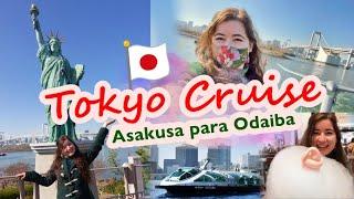 DE ASAKUSA PARA ODAIBA DE BARCO FUTURISTA + COMIDAS - Tokyo Cruise