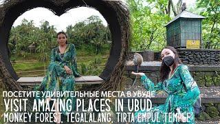 Visit Amazing Places in Ubud┃Посетите удивительные места в Убуде