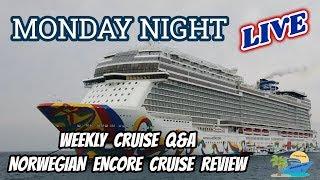 MONDAY NIGHT LIVE | SHARON AT SEA TRAVEL | WEEKLY CRUISE CHAT LIVE SHOW