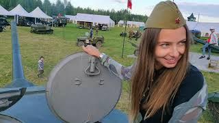 Ралли на раритетных авто! Катание на танках!  Фестиваль Моторы Войны. Уникальная техника времен ВОВ!