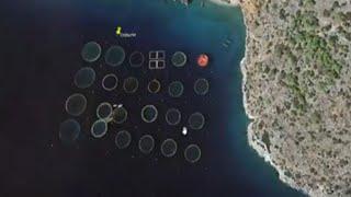 Странные гигантские дороги по дну Эгейского моря