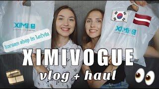 Exploring FIRST XIMIVOGUE korean shop in Latvia + haul /D&A Vlog