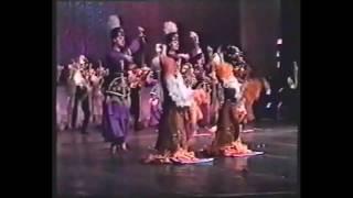Танец "Казахские игры". Ансамбль "Карнавал" - г. Костанай, 1999 год