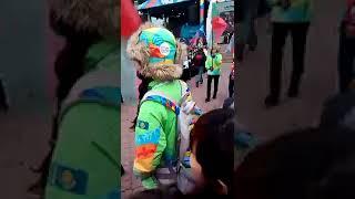 Эстафету огня финише универсиада алматы 2017
