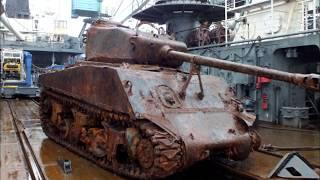 УНИКАЛЬНЫЕ НАХОДКИ СТАРОЙ ВОЕННОЙ ТЕХНИКИ ПОД ВОДОЙ. Заброшенные места.