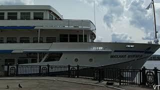 Теплоход Михаил Булгаков. Речной порт. Тольятти. 03.08.2020
