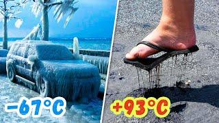 8 МЕСТ С САМЫМ ЭКСТРЕМАЛЬНЫМ КЛИМАТОМ