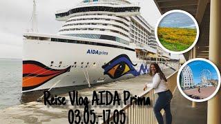 TRAVEL VLOG - Reiseziele DER AIDA PRIMA (03.05-17.05.19) - by Elisamarialove