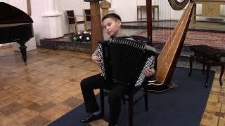 02.12.19. Концерт фонда Спивакова в Англиканской церкви. Арсений Сыромятников (Баян).