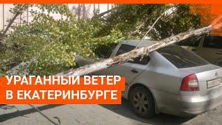 В Екатеринбурге бушует сильный ветер